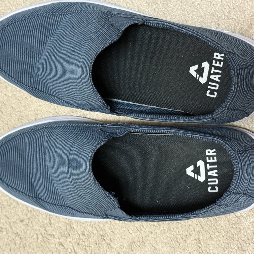 Cartier Men's Navy Slip-On Athletic Shoes